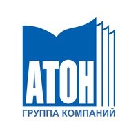 Логотип компании АТОН, группа компаний
